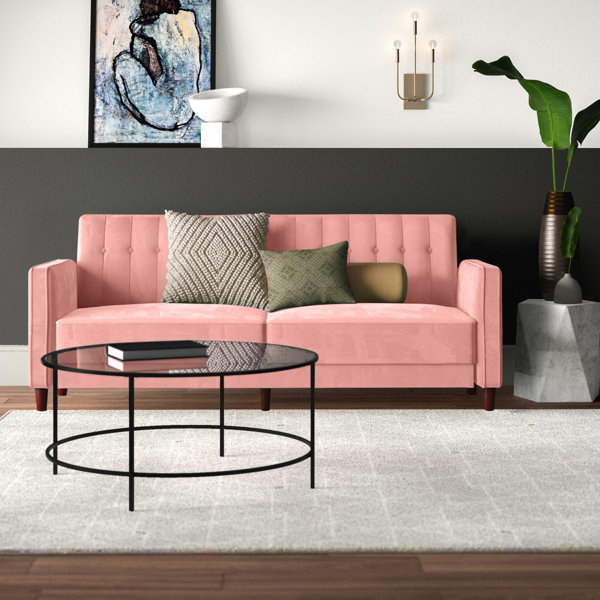 Light Pink Sofa Wayfair